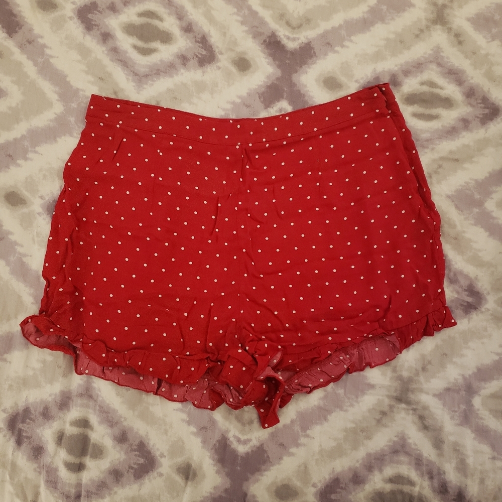 3 FOR $10 High Waist Polka Dot Shorts in 1X